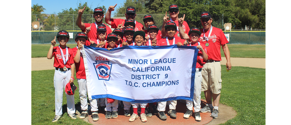 D9 Minor TOC Champs-Hartnell Little League!