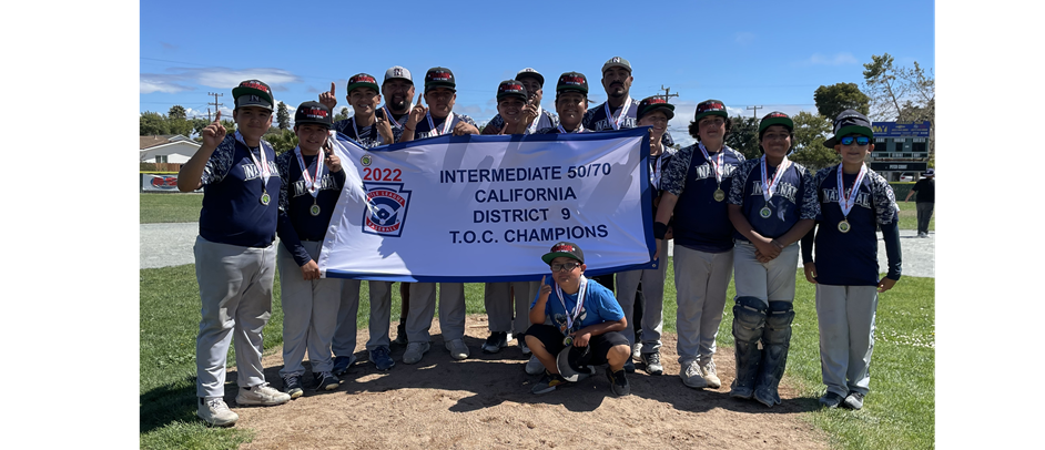 D9 50/70 TOC Champs-National Little League!